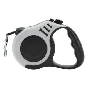 Ergonomic Retractable Pet Leash 118.11" White